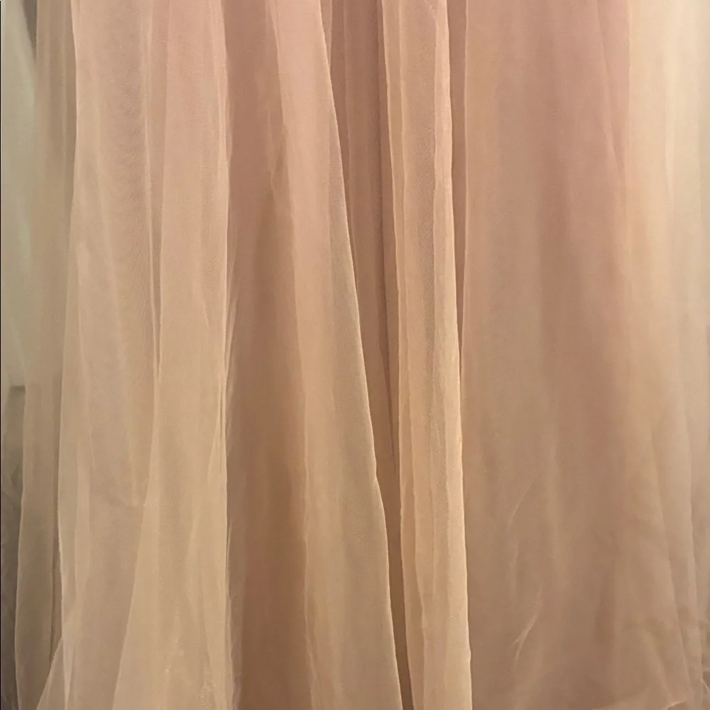 Hello Molly “Kiss the Girl” blush tulle midi - Picture 10 of 12